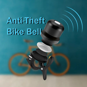 Powerology Bicycle Scooter Bell With Airtag Mount