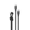 Voltme Powerlink Rugg Nylon USB-C to USB-C Cable 1.8M 60W