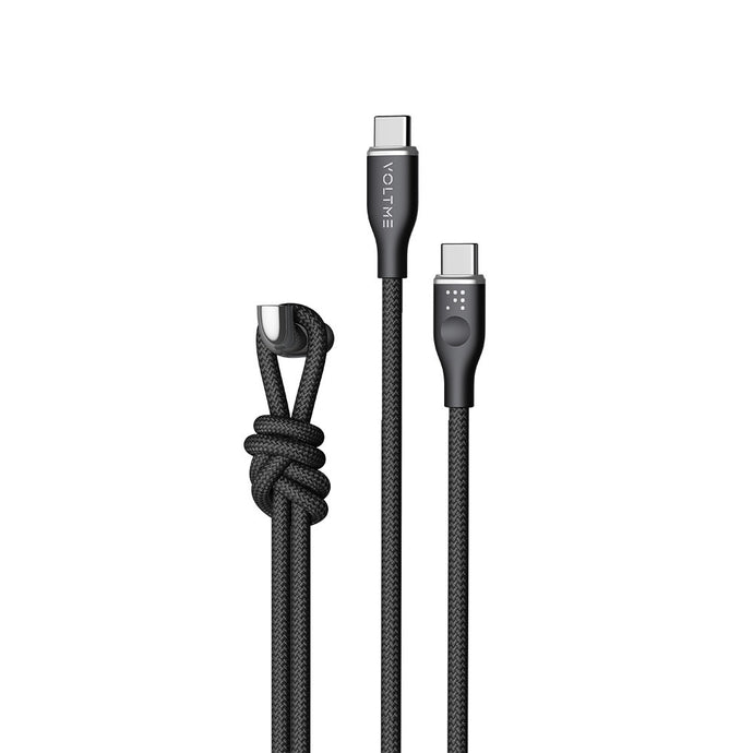 Voltme Powerlink Rugg Nylon USB-C to USB-C Cable 1.8M 60W