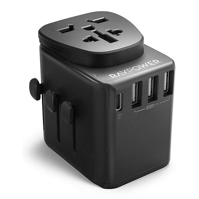 Ravpower Diplomat 30W 4-Port Travel Charger (Black)