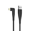 Ravpower 3ft/ 0.9m 90 Degree Lightning Cable - Black