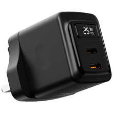 Load image into Gallery viewer, PORODO Gan 25w DUAL. USB-C WALL CHARGER
