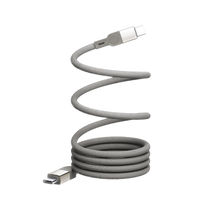 Load image into Gallery viewer, Momax Mag Link 100W USB-C To USB-C Magnetic Cable DC36-Natural Titanium
