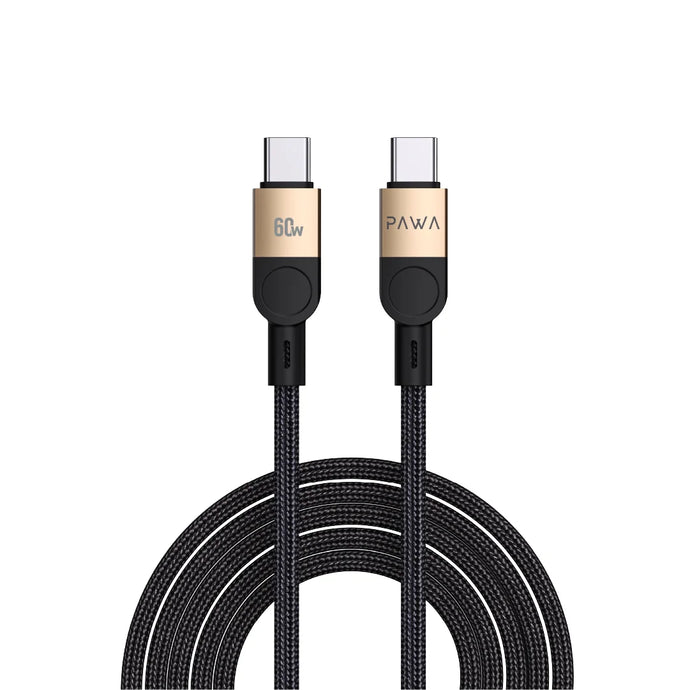Pawa Levin Braided Cable USB-C to USB-C 60W 1.2M