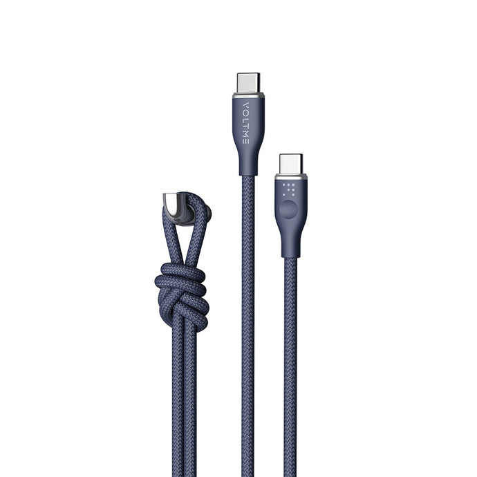 Voltme Powerlink Rugg Nylon USB-C to USB-C Cable 1.8M 60W