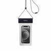 Momax Waterproof Pouch Universal With Neck Strap - Black