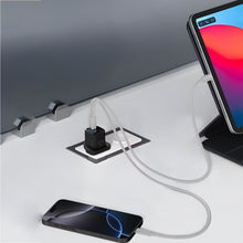 Load image into Gallery viewer, Levelo Vero GaN Double Port Adapter PD 45W

