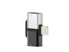 Gemini Dual Lightning converter adapter - Black/Silver