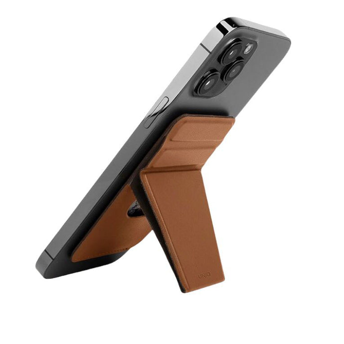 Uniq Lyft  Slim Magnetic Phone Stand - Brown