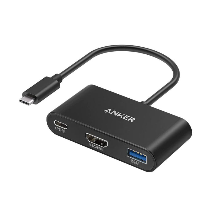Anker PowerExpand 3-in-1 USB-C PD Hub-Gray