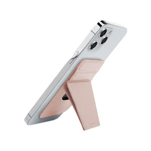 Uniq Lyft  Slim Magnetic Phone Stand and Card Holder-Pink