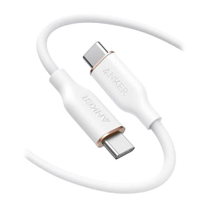 Anker PowerLine III Flow USB-C to USB-C 100W Cable 1.8m-White
