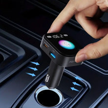 Load image into Gallery viewer, Porodo Dual Microphone FM Transmitter Charger
