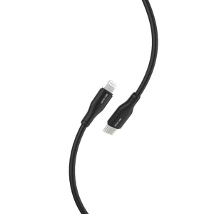 Green Lion Type-C To Lightining Charging Cable 1.2M - Black