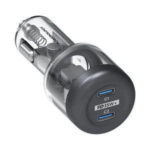 Powerology Quick-Charge Crystalline Series Car Charger