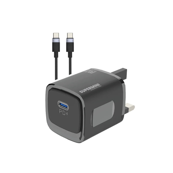 Pawa Supermini Travel Charger USB-C to USB-C PD20W