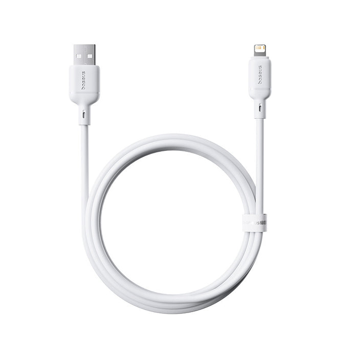 Baseus Silky Fast Charging Cable USB-A To Lightning 2M-White