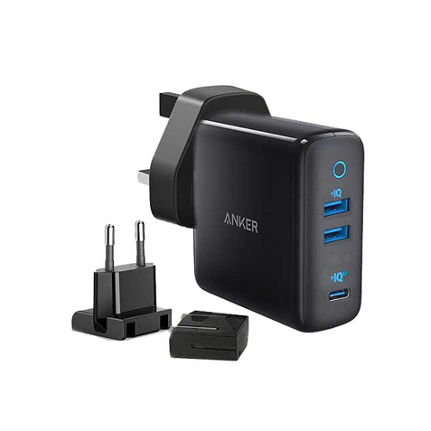 Anker PowerPort III 3-Port 65w - Black