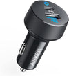 Anker 35W Dual-Port Fast Car Charger