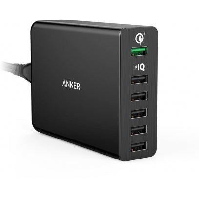 PowerPort+ 6 (Black) || Code:36512