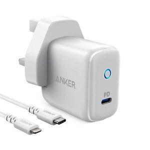 Anker PowerPort PD 1 with Charging Cable (White)