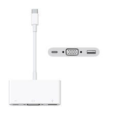 Load image into Gallery viewer, Apple USB-C VGA Multiport Adapter - White
