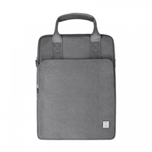 Load image into Gallery viewer, Wiwu Alpha Vertical Double Layer Bag 13.3 inch-Gray
