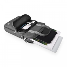 Load image into Gallery viewer, Wiwu Alpha Vertical Double Layer Bag 13.3 inch-Gray
