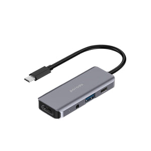 Porodo 4IN1 HDMI 4K USB-C Hub