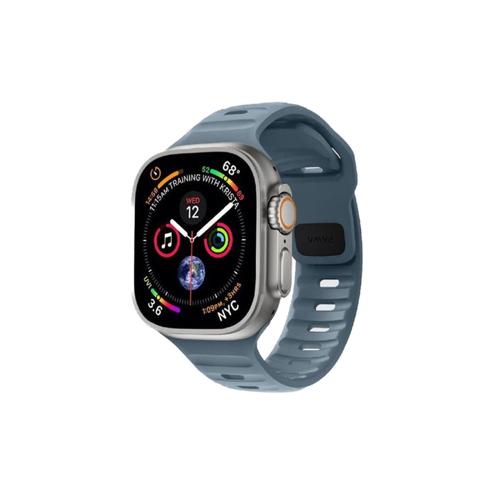 Pawa Lagos Silicon Strap For 45/49MM-Marine Blue