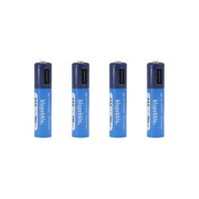 Load image into Gallery viewer, Blupebble AAA Rechargeable Battery 4 Pcs
