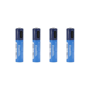 Blupebble AAA Rechargeable Battery 4 Pcs