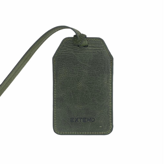 EXTEND Genuine Leather Bag tag 5266-05 (Green)