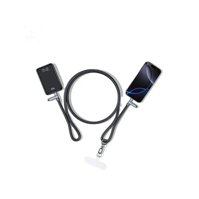 Xundd Crossbody Lanyard Built-in Cable Type-c to Lightning Cable 1.2M