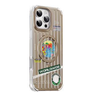 Green Lion Globe Magsafe Case For 16 ProMax