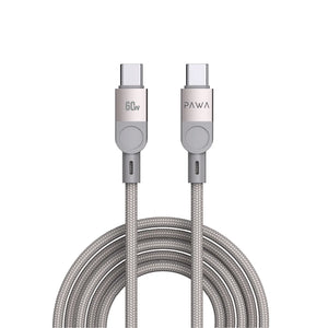 Pawa Levin Braided Cable USB-C to USB-C 60W 1.2M