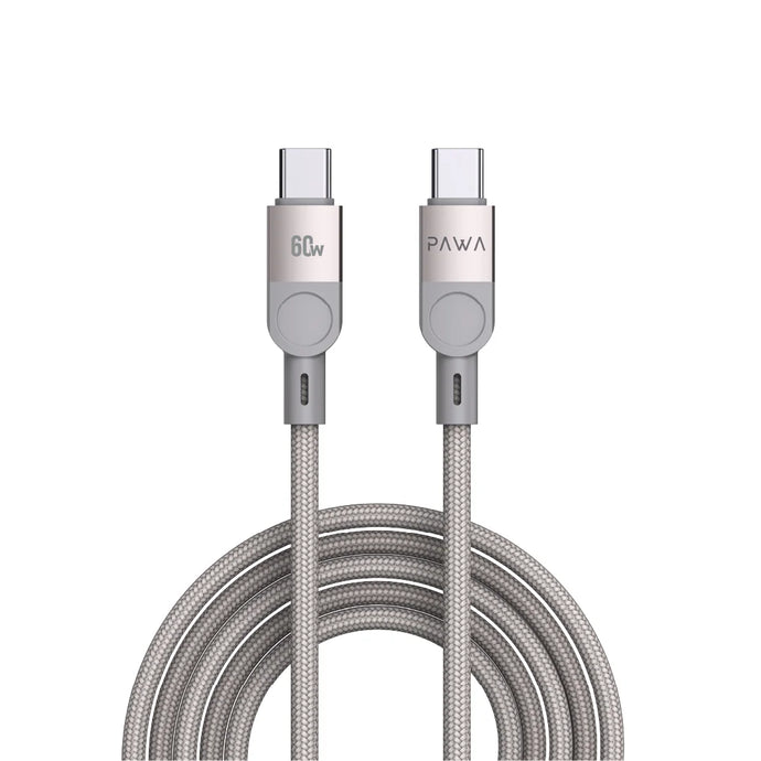 Pawa Levin Braided Cable USB-C to USB-C 60W 1.2M