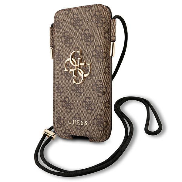GUESS hand bag for iphone 12 pro max - Brown