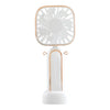 mosquito repellent handheld fan - White