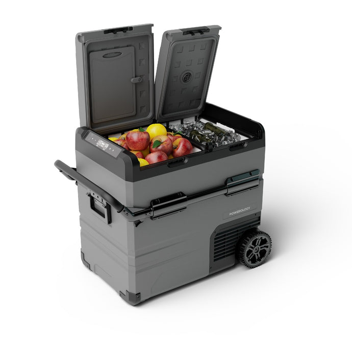 Powerology Smart Dual Compartment Fridge And Freezer 55L