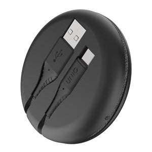 Uniq HALO USB-A to USB-C Cable 1.2m - Midnight Black