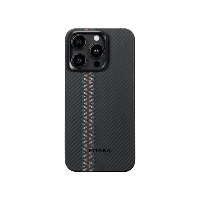 Pitaka Aramid Fiber 600 D Case For 15 ProMax-Black