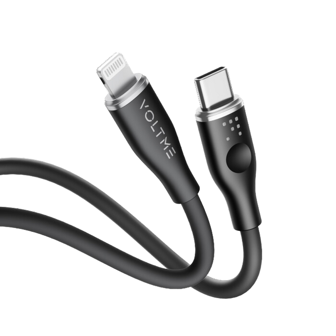 Voltme Powerlink Moss Silicon Cable USB-C to Lightning 1.2M