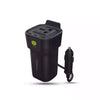 Powerology 150W Cup Holder Power Inverter