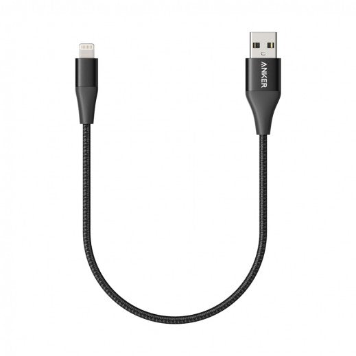 Anker PowerLine+II with Lightning Connector 0.3m - Gray