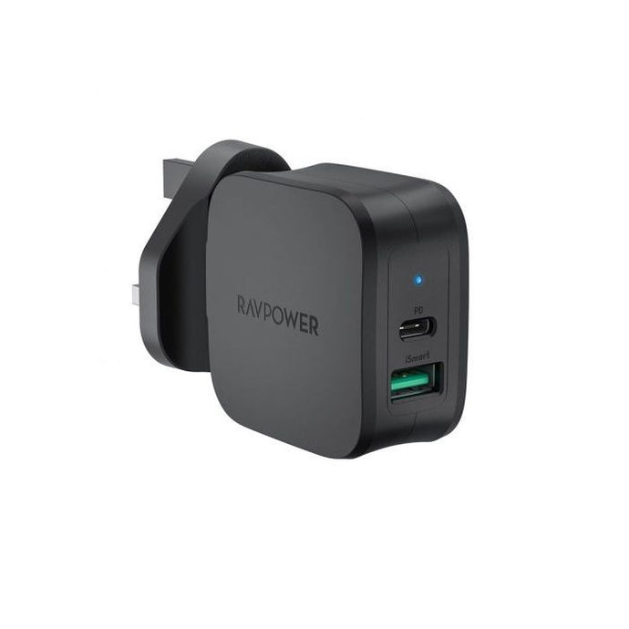 Ravpower PD Pioneer 30w 2-Port Wall Charger - Black