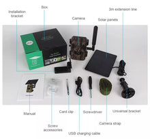Load image into Gallery viewer, 4G Solar Trail Camera Hunting/Sercurity
