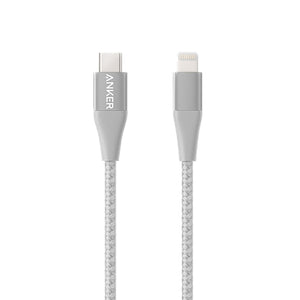 Anker PowerLine+ II USB-C Cable with Lightning Cable 0.9m - Silver