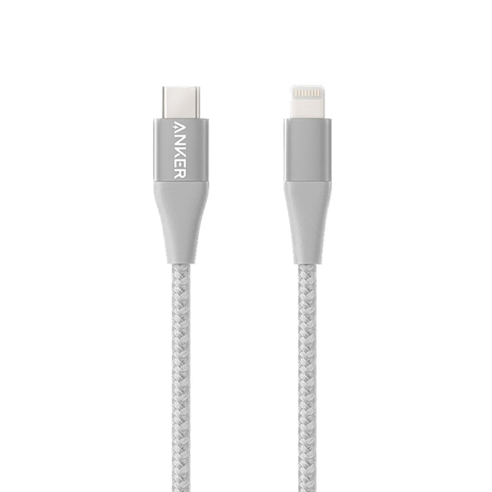 Anker PowerLine+ II USB-C Cable with Lightning Cable 0.9m - Silver