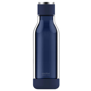 Asobu Inner Peace Glass Bottle 500 ml - Blue